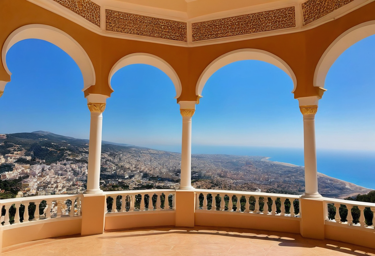 Vue sur une ville algérienne